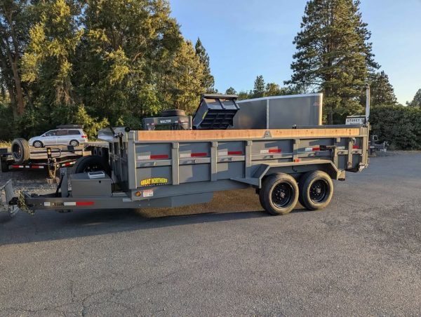 New Great Northern 16k 16ft Dump Trailer