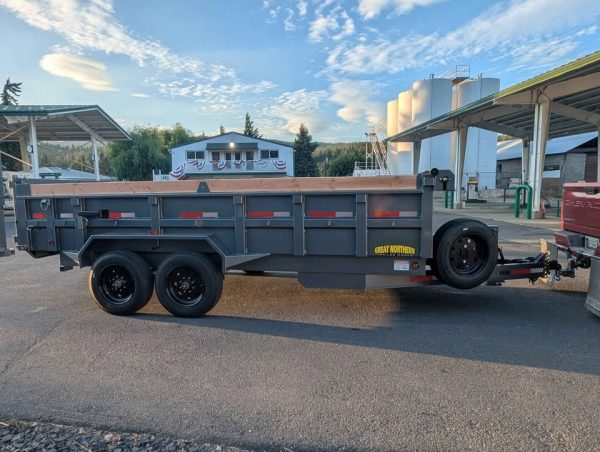 New Great Northern 16k 16ft Dump Trailer - Image 3