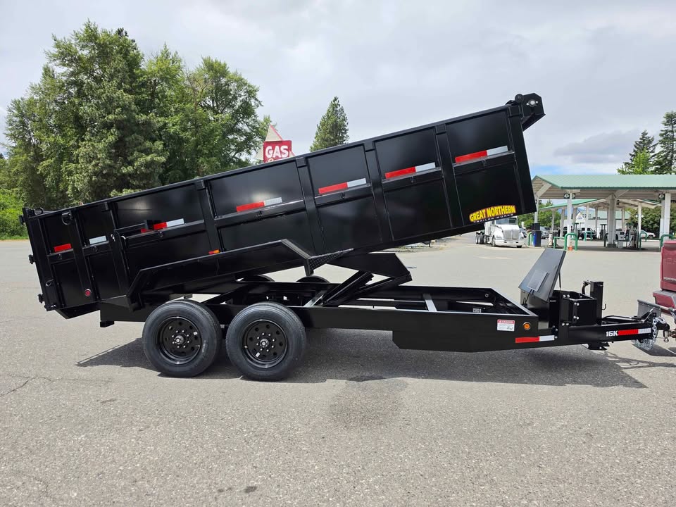 New 16ft 16k Great Northern Dump Trailer - Image 2