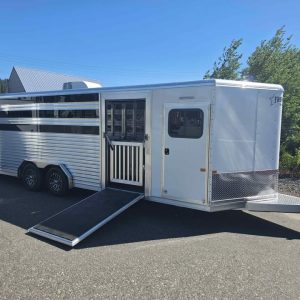 New Frontier 8 Pen 8Ft Wide Livestock Trailer